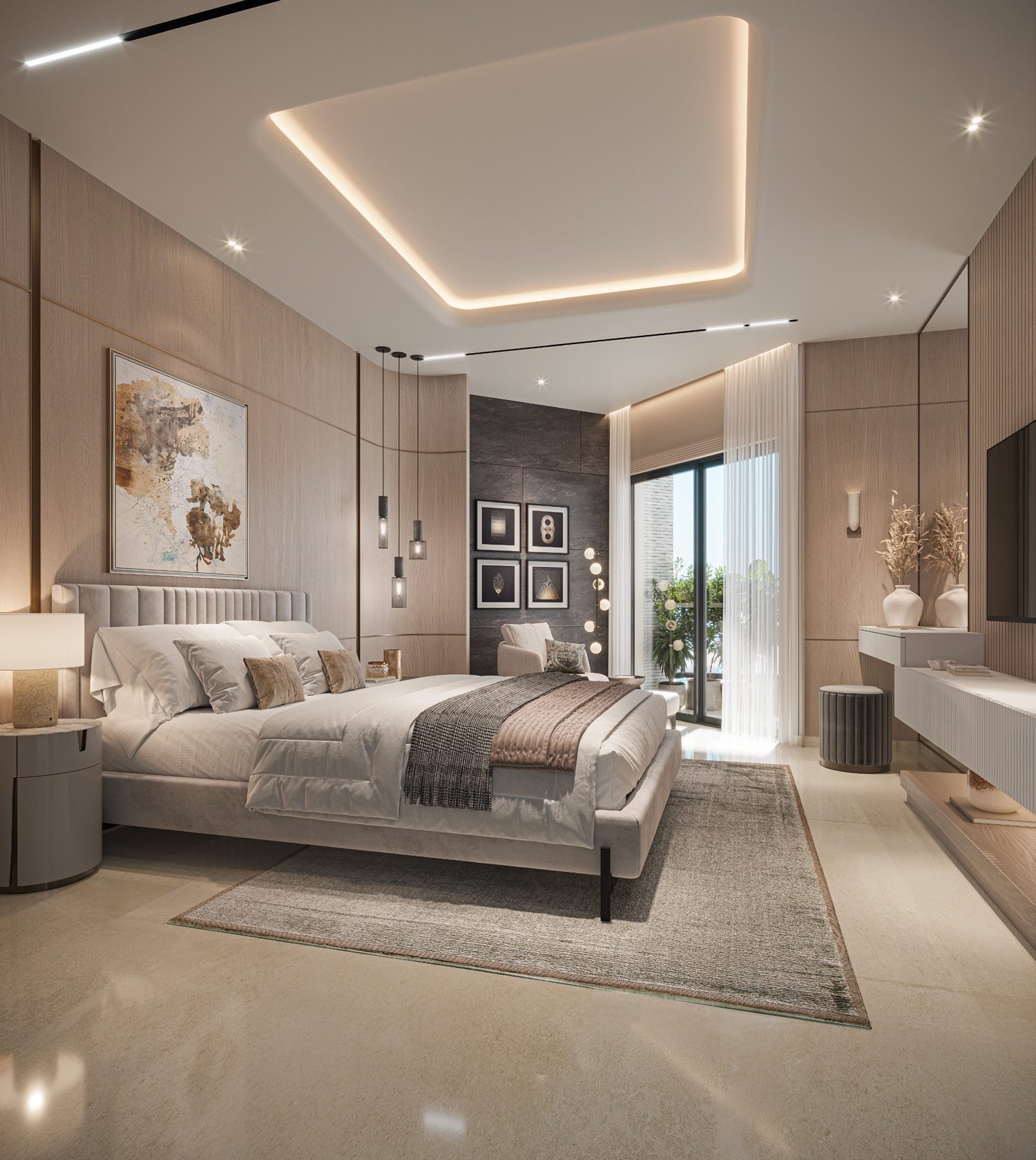 SOBHA Altus master bedroom