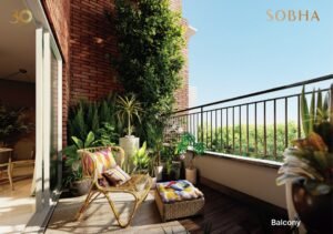 SOBHA Arbor balcony