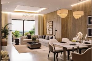 SOBHA Aurum living and dining room