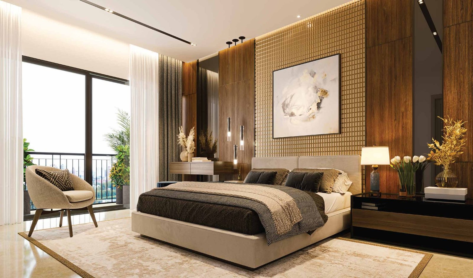 SOBHA Aurum master bedroom