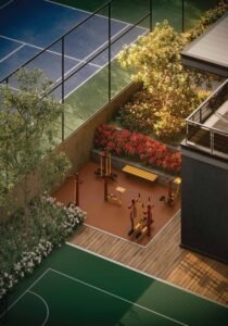 SOBHA Aurum multi-sport court