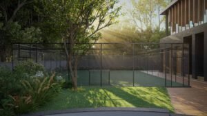 SOBHA Aurum tennis court