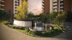 SOBHA Aurum water cascade