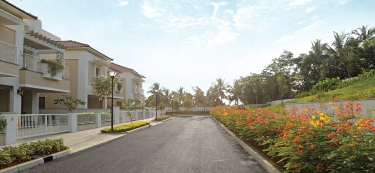 SOBHA Bela Encosta tree-lined street