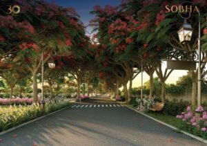 SOBHA Conserve tree-lined avenue