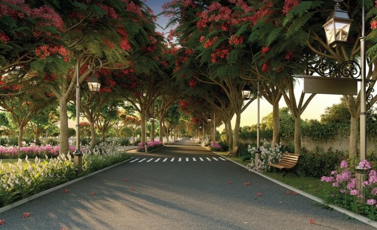 SOBHA Conserve tree-lined avenue