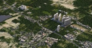 SOBHA Dream Gardens aerial view