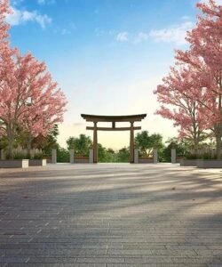 SOBHA Dream Gardens torii gate