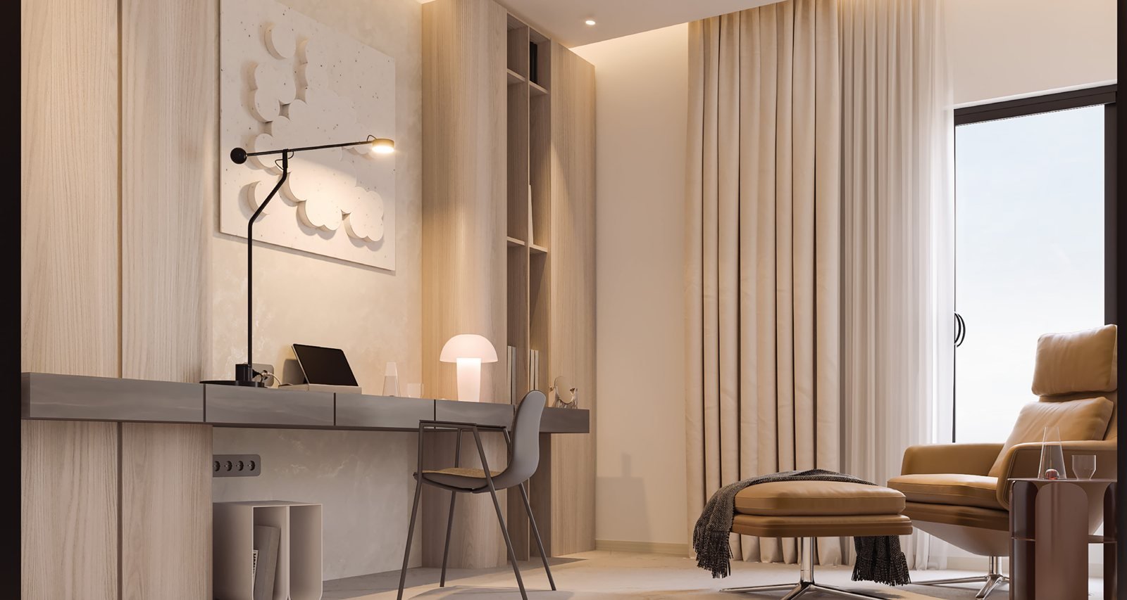 SOBHA Elysia home office