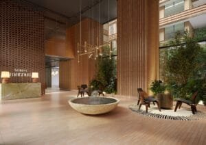 SOBHA Magnus double-height entrance lobby