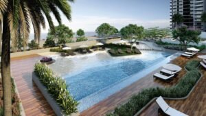 SOBHA Marina One beach pool