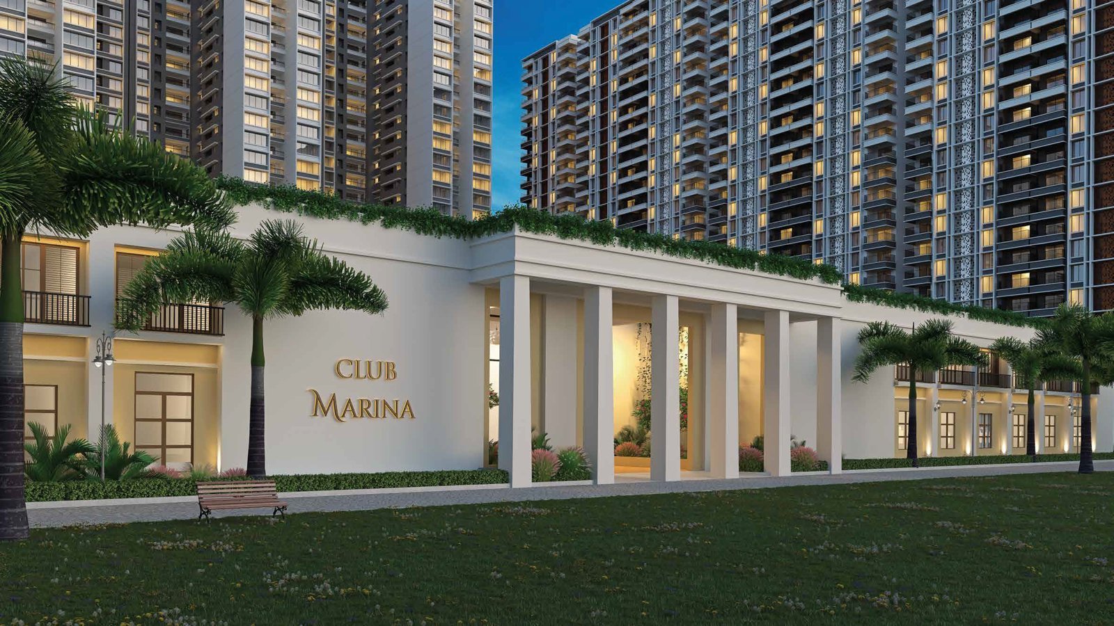 Club Marina clubhouse at SOBHA Marina One