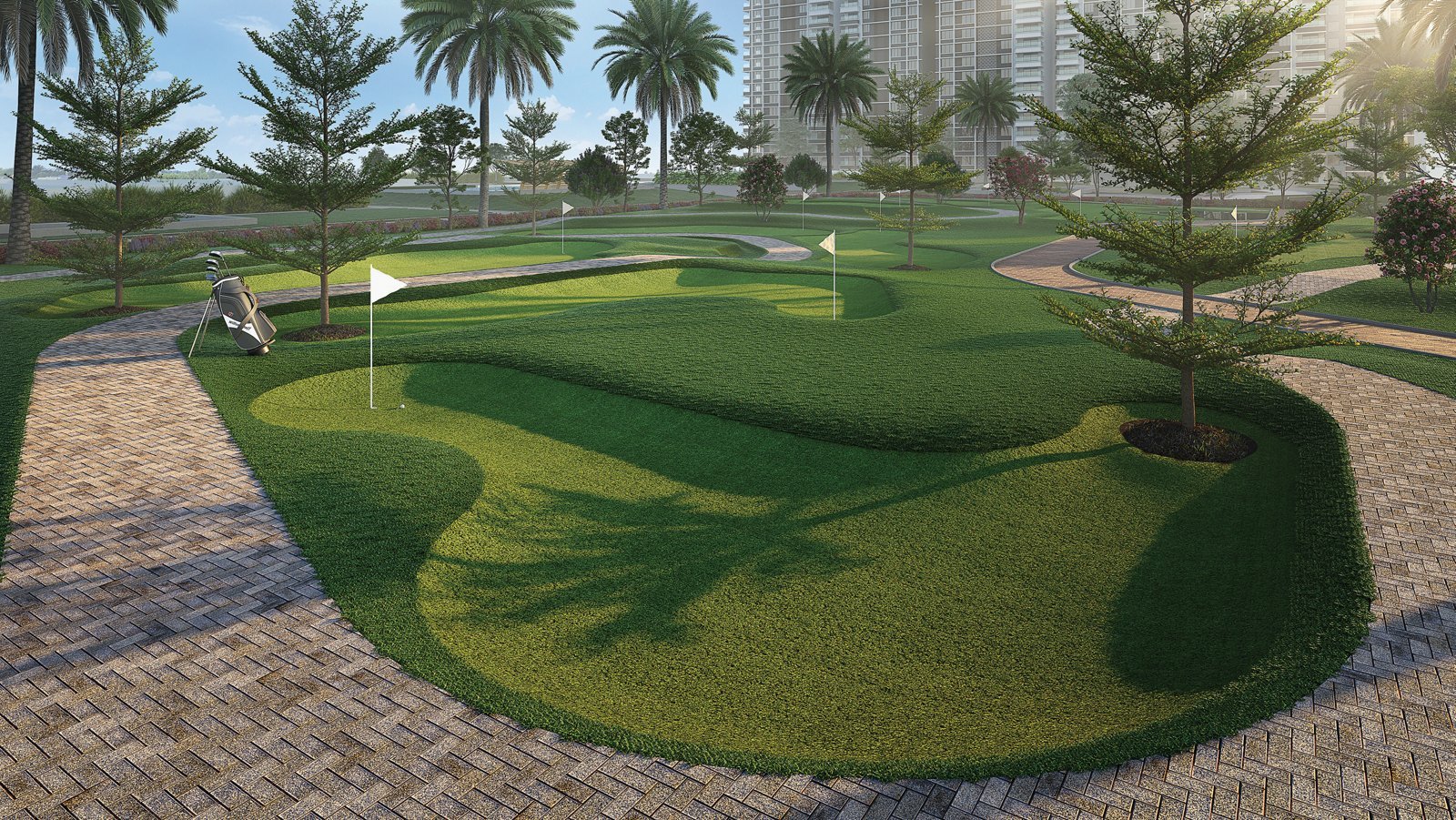 SOBHA Marina One 1-acre golf course