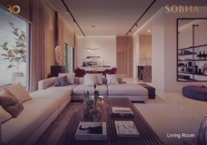 SOBHA Nesara living room