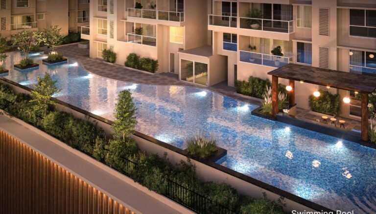 SOBHA Nesara podium swimming pool