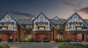 SOBHA Oakshire row houses evening view