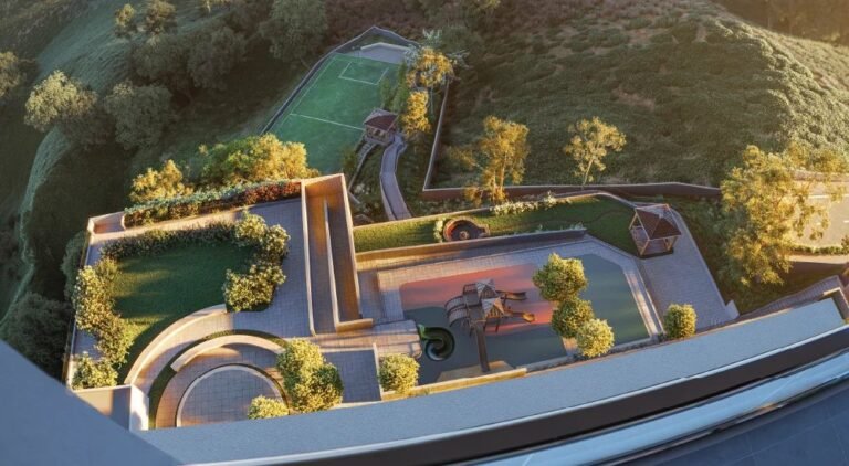 SOBHA Ridge amenities aerial view
