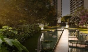 SOBHA Rivana creek walkway