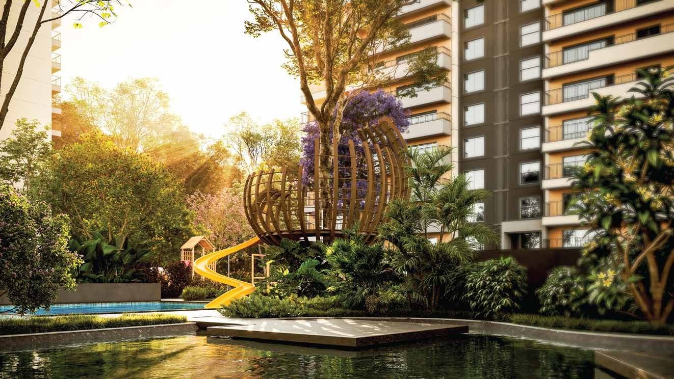 SOBHA Rivana floating lanai