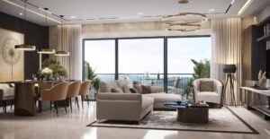 SOBHA Rivana living and dining room