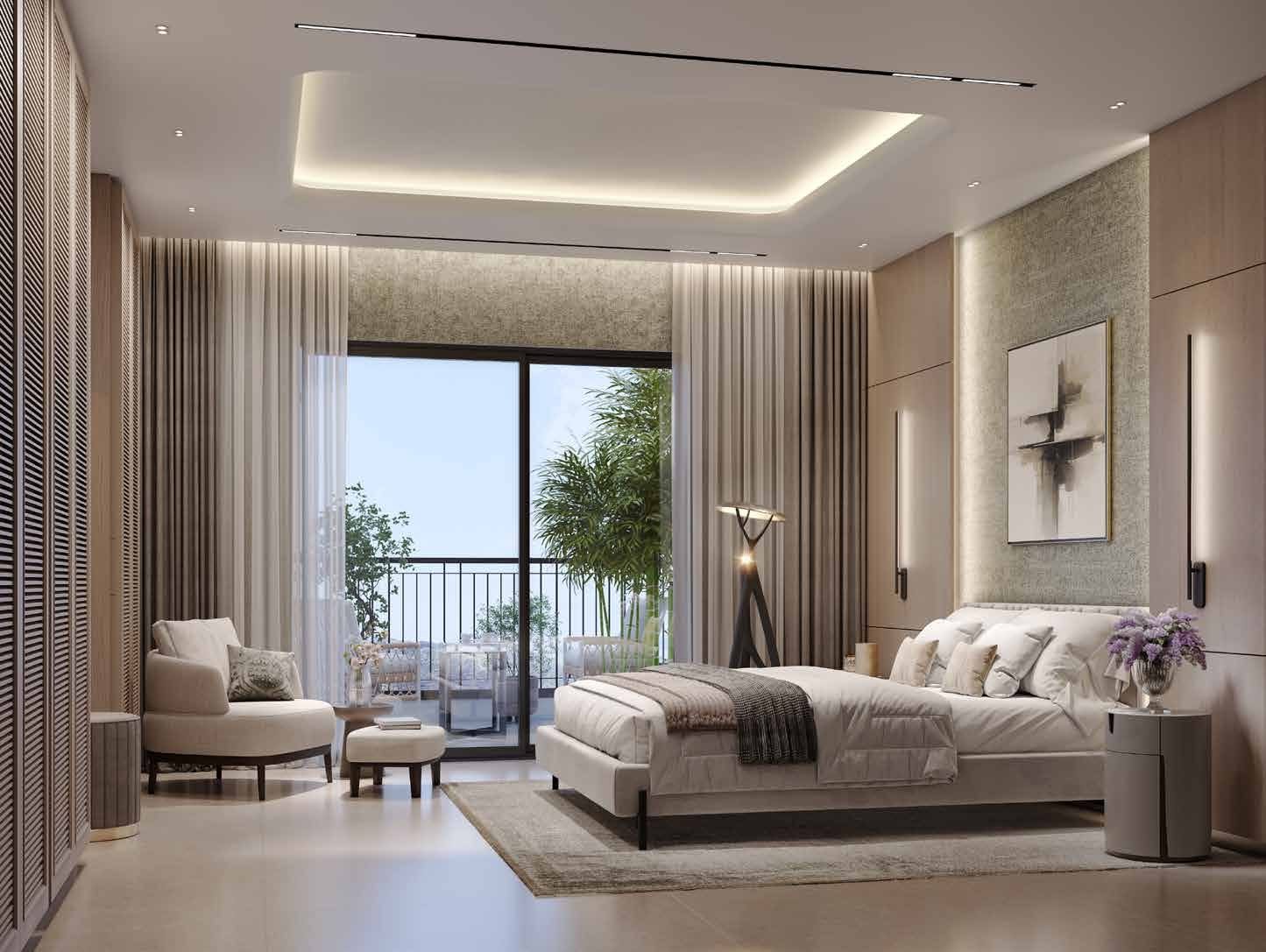 SOBHA Rivana master bedroom