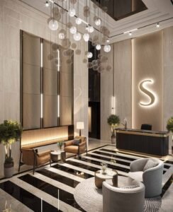 SOBHA Rivana tower entrance lobby