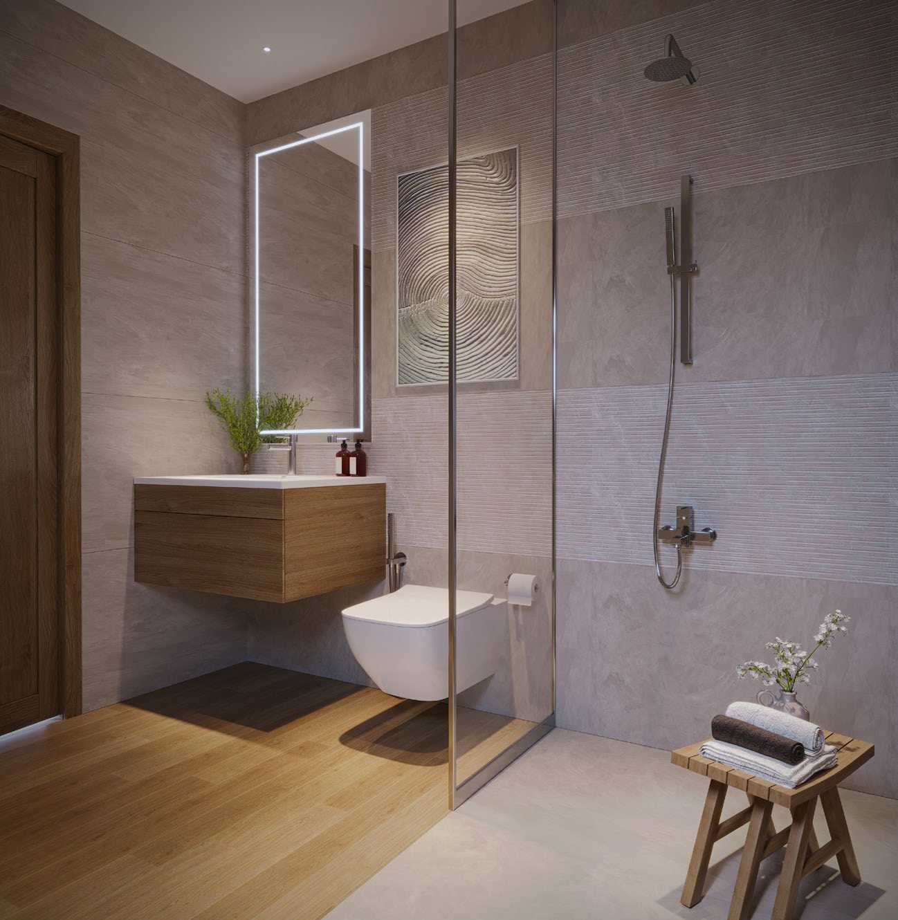 SOBHA Townpark bathroom