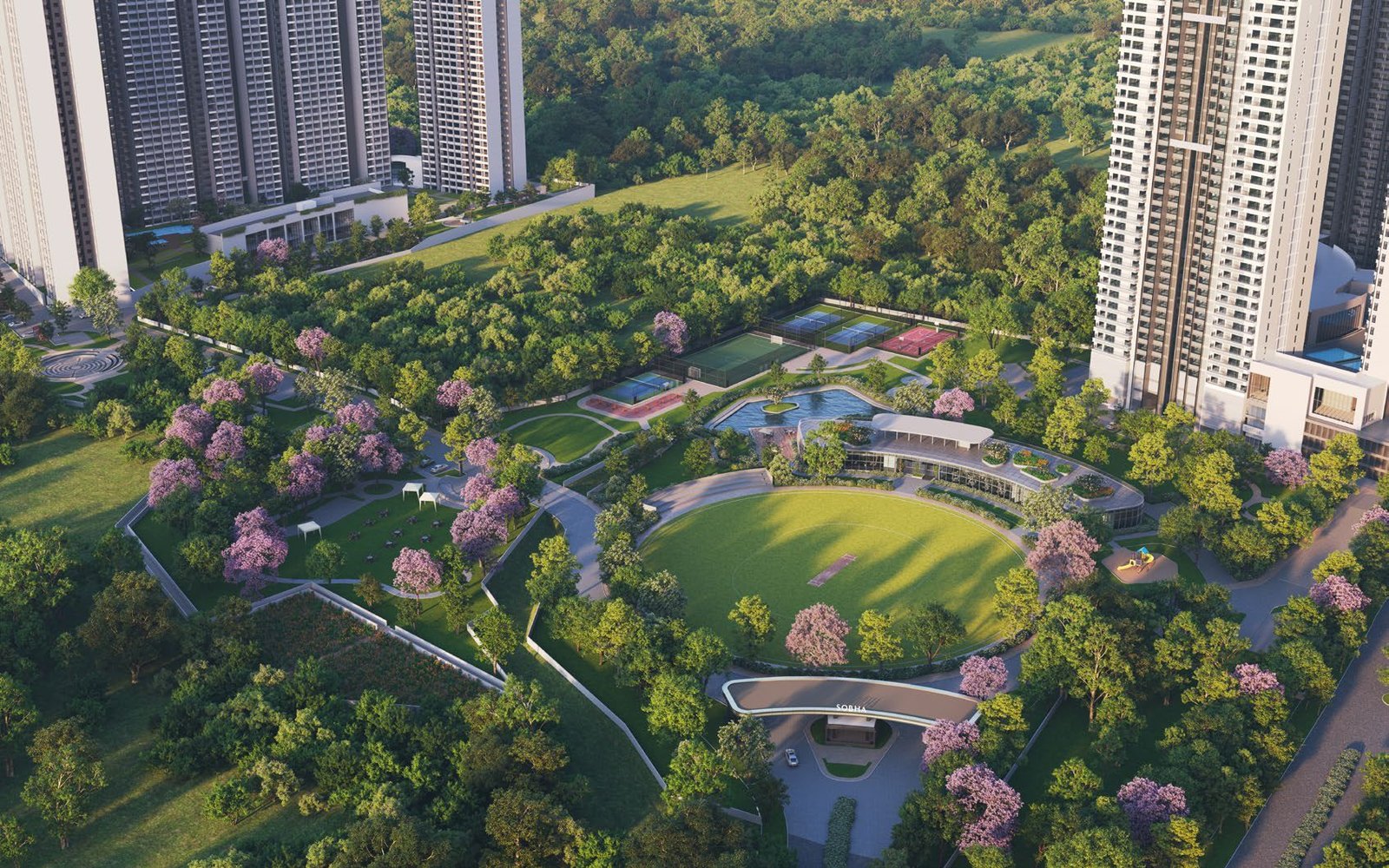 SOBHA Townpark 11-acre Central Park