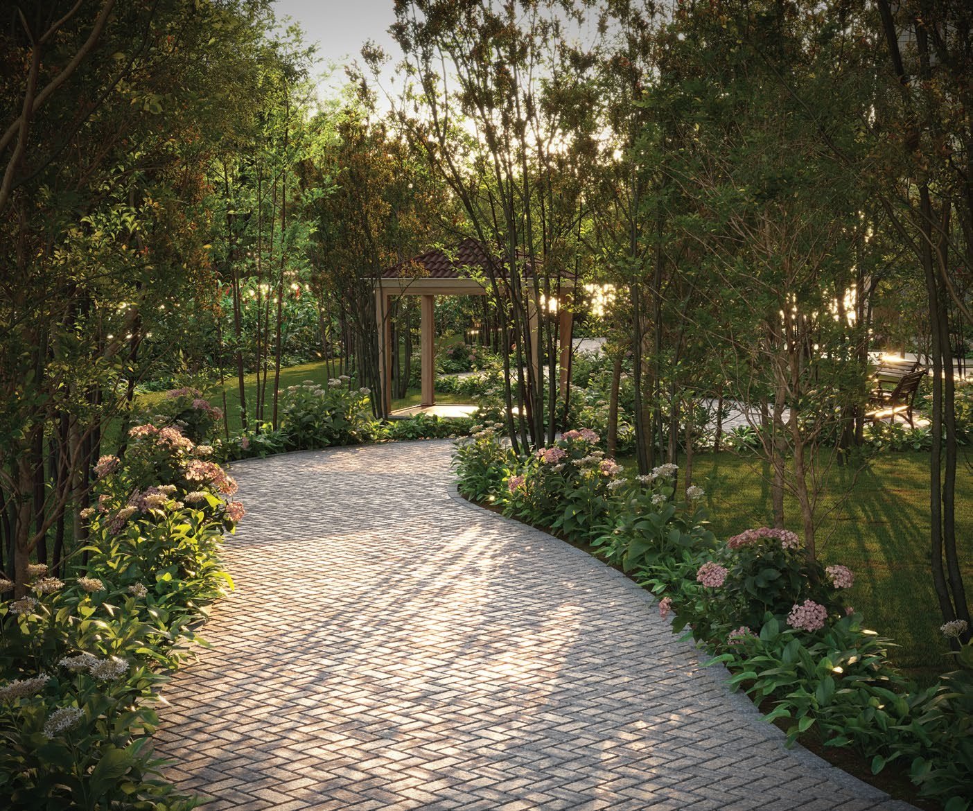 SOBHA Townpark Forest Grove trail