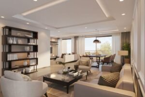SOBHA Townpark living and dining room