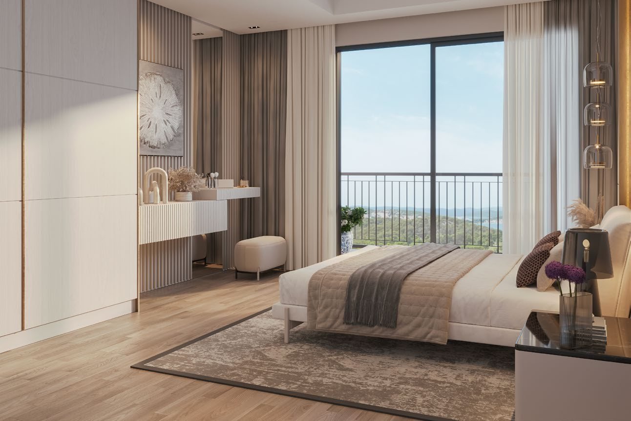 SOBHA Townpark master bedroom