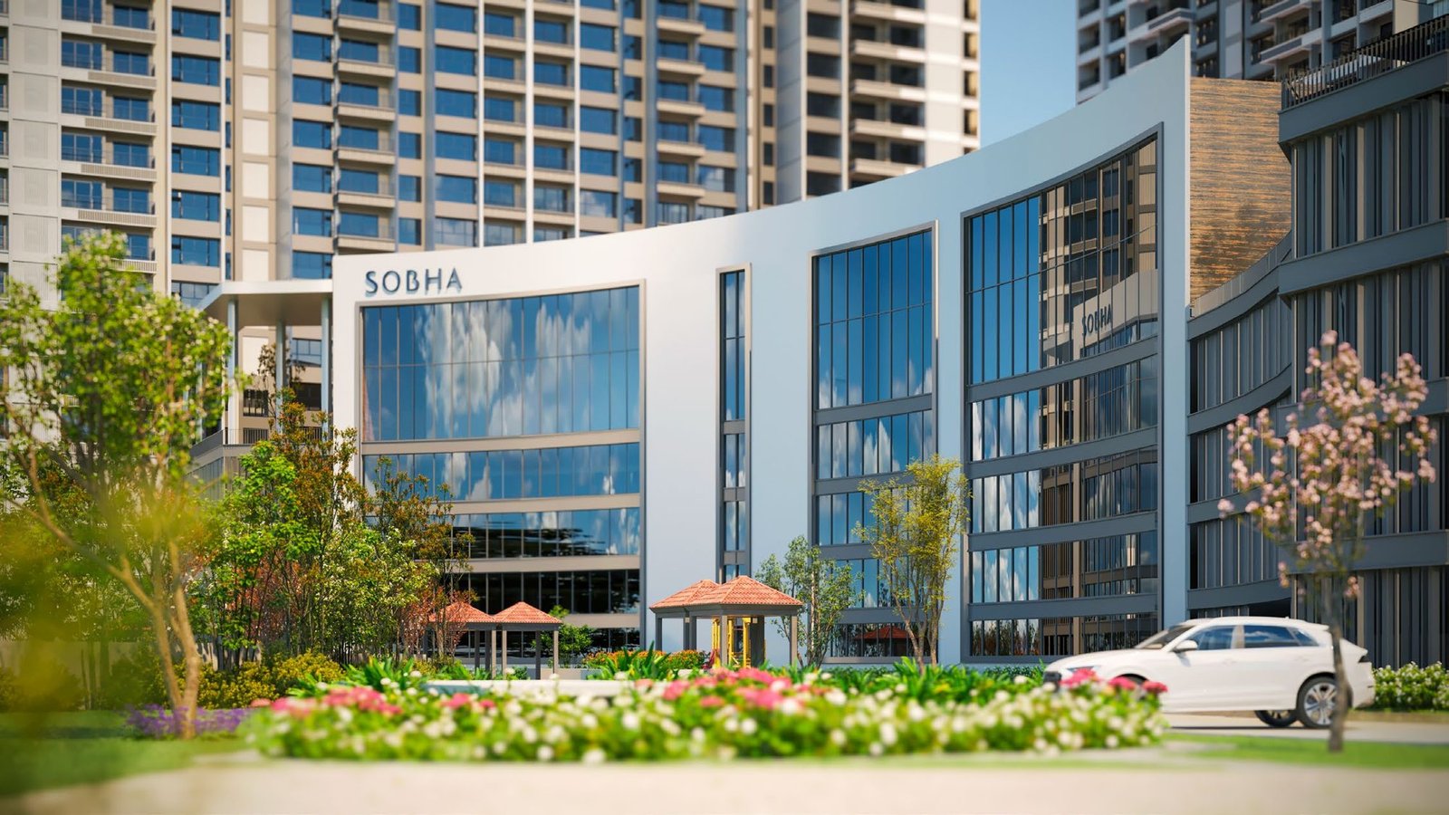 SOBHA Townpark Town Centre clubhouse