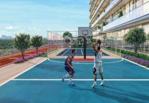 Sparklz by Danube basketball court