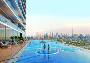 Timez by Danube infinity pool