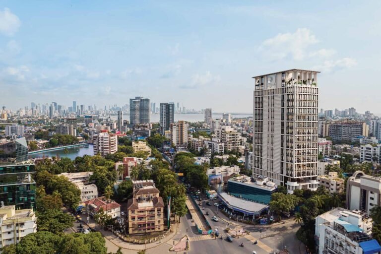 Aerial view of Turner House, Turner Road, Bandra West