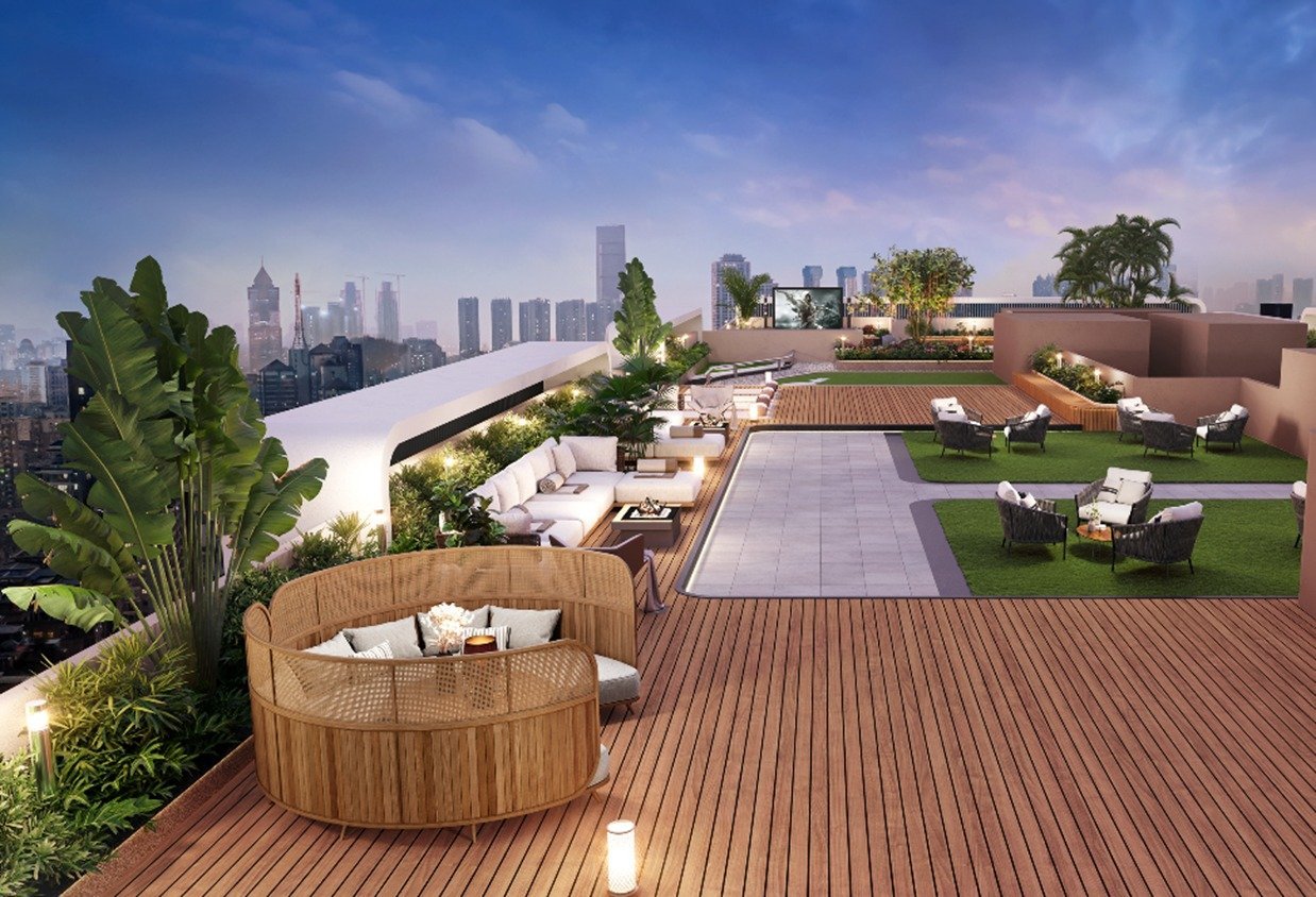 Vascon Orchids Santacruz West rooftop deck (artist’s impression)