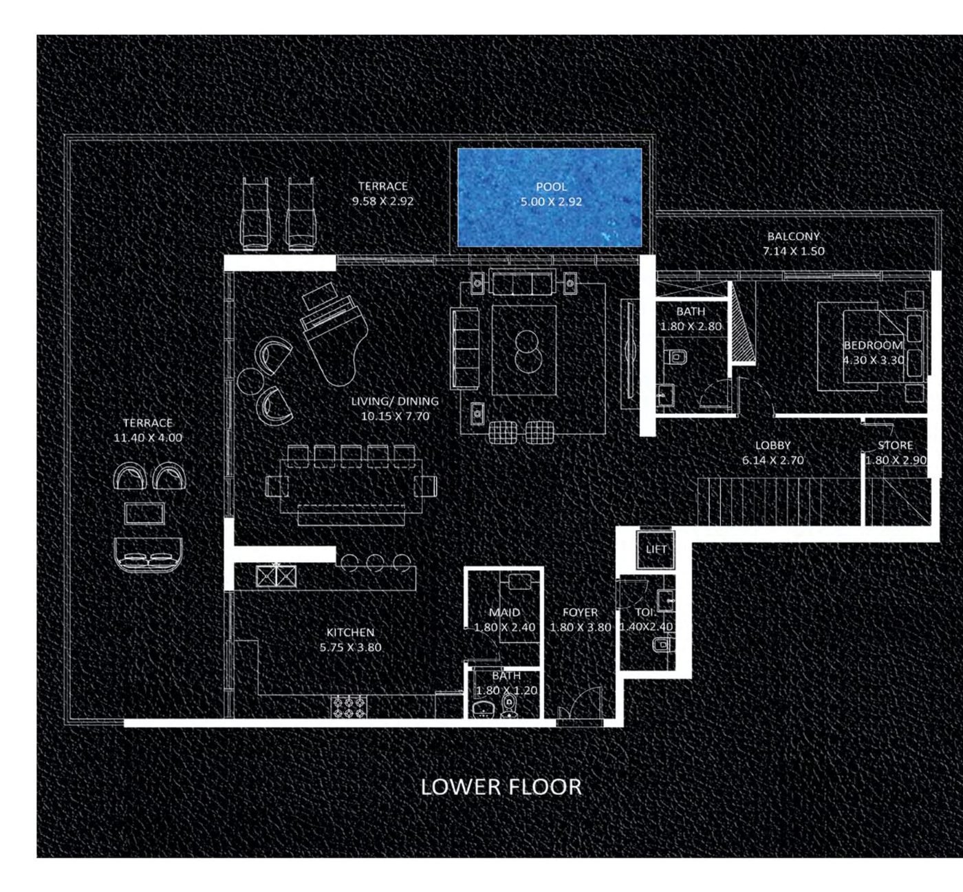 5 Bedroom Sky Villa – Type A