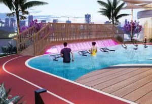 Viewz by Danube anti-current pool and jogging track