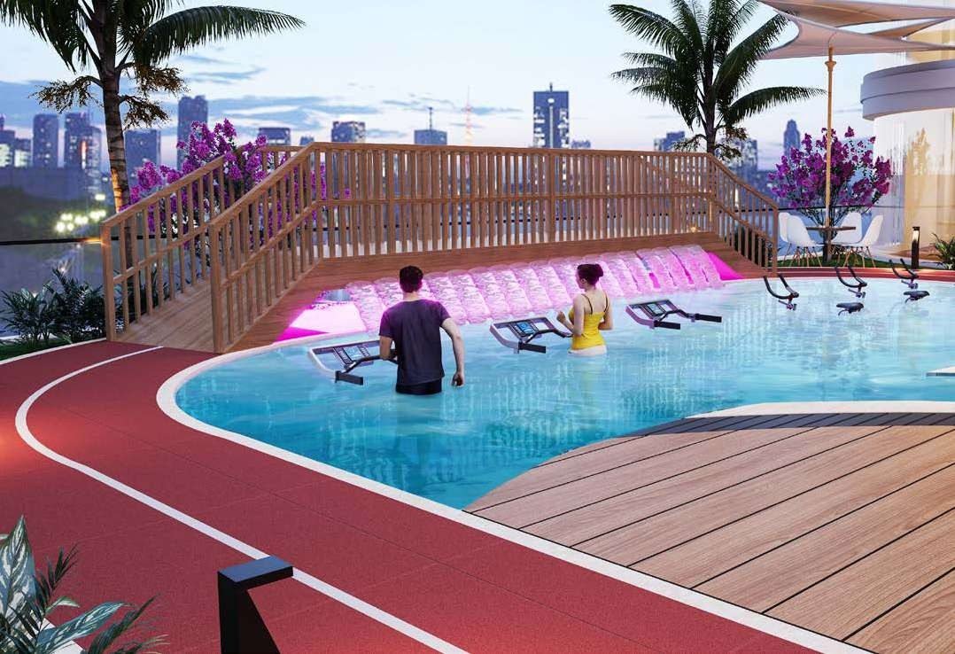 Viewz by Danube anti-current pool and jogging track