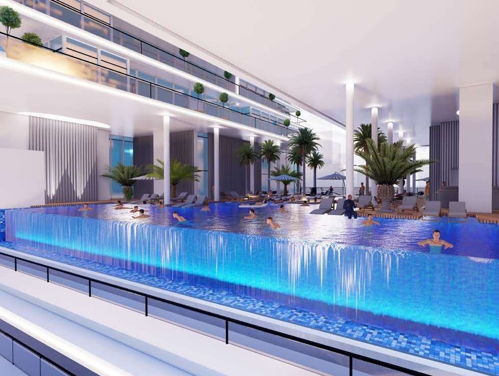 Viewz by Danube infinity pool